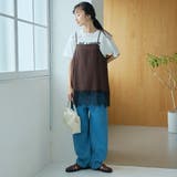 【セットアイテム】レースキャミソールセット 半袖ロゴプリントT | coen【women】 | 詳細画像27