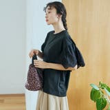 カットワークレース 袖切替デザインTシャツ | coen【women】 | 詳細画像13