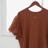 カットワークレース 袖切替デザインTシャツ | coen【women】 | 詳細画像16