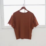 カットワークレース 袖切替デザインTシャツ | coen【women】 | 詳細画像18