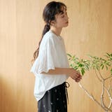 カットワークレース 袖切替デザインTシャツ | coen【women】 | 詳細画像6
