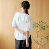 カットワークレース 袖切替デザインTシャツ | coen【women】 | 詳細画像7