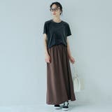 シアーベロア コンパクト半袖Tシャツ | coen【women】 | 詳細画像2