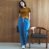 シアーベロア コンパクト半袖Tシャツ | coen【women】 | 詳細画像21