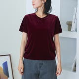 シアーベロア コンパクト半袖Tシャツ | coen【women】 | 詳細画像28