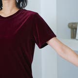シアーベロア コンパクト半袖Tシャツ | coen【women】 | 詳細画像32