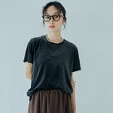 シアーベロア コンパクト半袖Tシャツ | coen【women】 | 詳細画像5