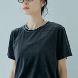 シアーベロア コンパクト半袖Tシャツ | coen【women】 | 詳細画像8