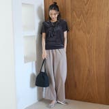 シアーベロア コンパクト半袖Tシャツ | coen【women】 | 詳細画像9