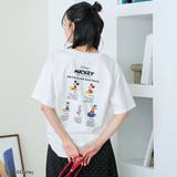 【MICKEY(ミッキー) 別注】アソートロゴプリント 半袖ユニTシャツ(WEB… | coen【women】 | 詳細画像5