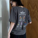 DK.GRAY | 【MICKEY(ミッキー) 別注】アソートロゴプリント 半袖ユニTシャツ(WEB… | coen【women】