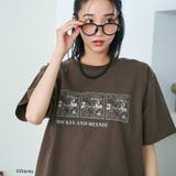 DK.BROWN | 【MICKEY(ミッキー) 別注】アソートロゴプリント 半袖ユニTシャツ(WEB… | coen【women】