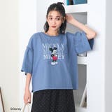 【MICKEY(ミッキー)/別注】ミッキー&ミニー 袖フリル半袖Tシャツ | coen【women】 | 詳細画像13