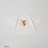 【MICKEY(ミッキー)/別注】ミッキー&ミニー 袖フリル半袖Tシャツ | coen【women】 | 詳細画像18