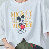 【MICKEY(ミッキー)/別注】ミッキー&ミニー 袖フリル半袖Tシャツ | coen【women】 | 詳細画像6