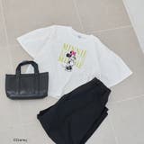 その他1 | 【MICKEY(ミッキー)/別注】ミッキー&ミニー 袖フリル半袖Tシャツ | coen【women】