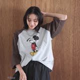【MICKEY(ミッキー) 別注】ミッキープリント オーバーサイズラグランTシャ… | coen【women】 | 詳細画像11