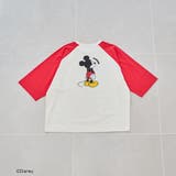 【MICKEY(ミッキー) 別注】ミッキープリント オーバーサイズラグランTシャ… | coen【women】 | 詳細画像13