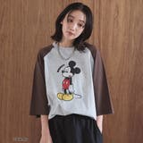 【MICKEY(ミッキー) 別注】ミッキープリント オーバーサイズラグランTシャ… | coen【women】 | 詳細画像9