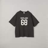 【汗染み軽減】アソートナンバリングロゴプリント オーバーサイズゆるTシャツ | coen【women】 | 詳細画像23