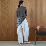 【汗染み軽減】アソートナンバリングロゴプリント オーバーサイズゆるTシャツ | coen【women】 | 詳細画像4