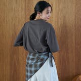 【汗染み軽減】アソートナンバリングロゴプリント オーバーサイズゆるTシャツ | coen【women】 | 詳細画像6