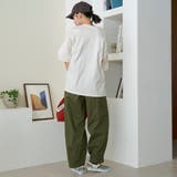 【汗染み軽減】アソートナンバリングロゴプリント オーバーサイズゆるTシャツ | coen【women】 | 詳細画像9