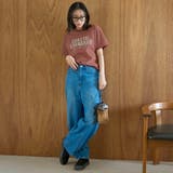 【汗染み軽減】オータムカラー アソートロゴプリントTシャツ | coen【women】 | 詳細画像16