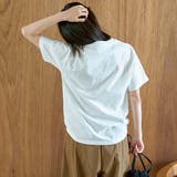 【汗染み軽減】オータムカラー アソートロゴプリントTシャツ | coen【women】 | 詳細画像7