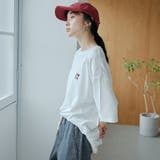 I LOVE LA ワンポイントロゴ刺繍ユニTシャツ | coen【women】 | 詳細画像6