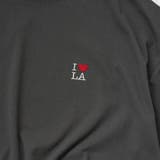 I LOVE LA ワンポイントロゴ刺繍ユニTシャツ | coen【women】 | 詳細画像9