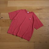 RED | I LOVE LA ワンポイントロゴ刺繍ユニTシャツ | coen【women】