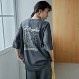 I LOVE LA マップデザイン バックプリントTシャツ | coen【women】 | 詳細画像11