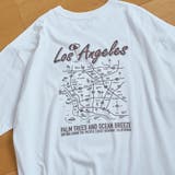 I LOVE LA マップデザイン バックプリントTシャツ | coen【women】 | 詳細画像6