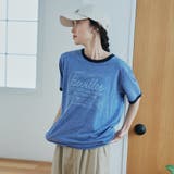 I LOVE LA プリント ヴィンテージライクリンガーTシャツ | coen【women】 | 詳細画像12