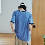 I LOVE LA プリント ヴィンテージライクリンガーTシャツ | coen【women】 | 詳細画像13