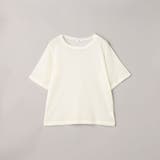 シアーメッシュ フロッキーストライプ半袖Tシャツ | coen【women】 | 詳細画像15 