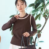 レイヤード風 配色デザインリブタンクトップ | coen【women】 | 詳細画像12 