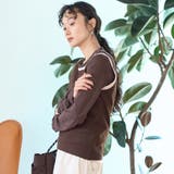 レイヤード風 配色デザインリブタンクトップ | coen【women】 | 詳細画像13 