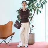レイヤード風 配色デザインリブタンクトップ | coen【women】 | 詳細画像9 