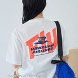 【RS別注】ハワイアン航空 グラフィックアソートプリントTシャツ | coen【women】 | 詳細画像8 