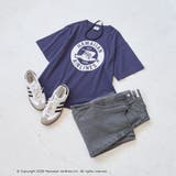 NAVY | 【RS別注】ハワイアン航空 グラフィックアソートプリントTシャツ | coen【women】