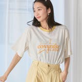 OFF WHITE | CONVERSE(コンバース)別注アソート ロゴ プリント Tシャツ | coen【women】