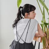 KELTY(ケルティ)別注 ワンポイントロゴ ノースリーブTシャツ | coen【women】 | 詳細画像3