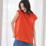 ORANGE | KELTY(ケルティ)別注 ワンポイントロゴ ノースリーブTシャツ | coen【women】