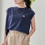 NAVY | KELTY(ケルティ)別注 ワンポイントロゴ ノースリーブTシャツ | coen【women】