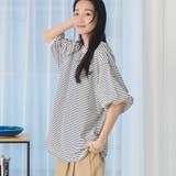その他1 | USAコットンボリュームスリーブカットソー | coen【women】