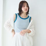 【再入荷 新色登場】ベーシックフライスタンクトップ(インフルエンサー紹介アイテム… | coen【women】 | 詳細画像12