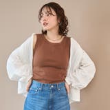 【再入荷 新色登場】ベーシックフライスタンクトップ(インフルエンサー紹介アイテム… | coen【women】 | 詳細画像3
