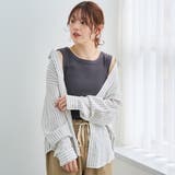 【再入荷 新色登場】ベーシックフライスタンクトップ(インフルエンサー紹介アイテム… | coen【women】 | 詳細画像8